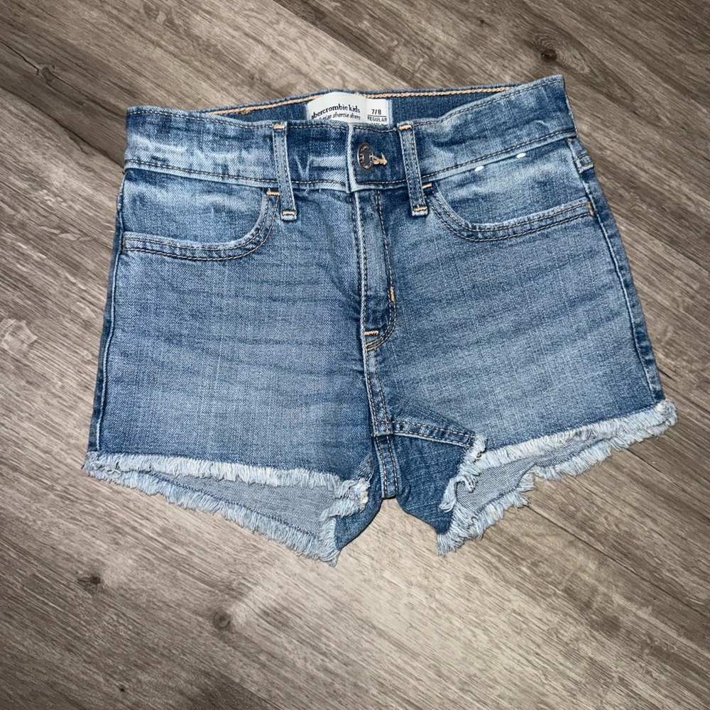 Abercrombie Kids Light Blue Denim Shorts